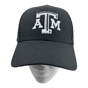 Texas A&M Gray  Cap w/White Beveled ATM Embroidered OLCP Strap Back 47 Brand Lid
